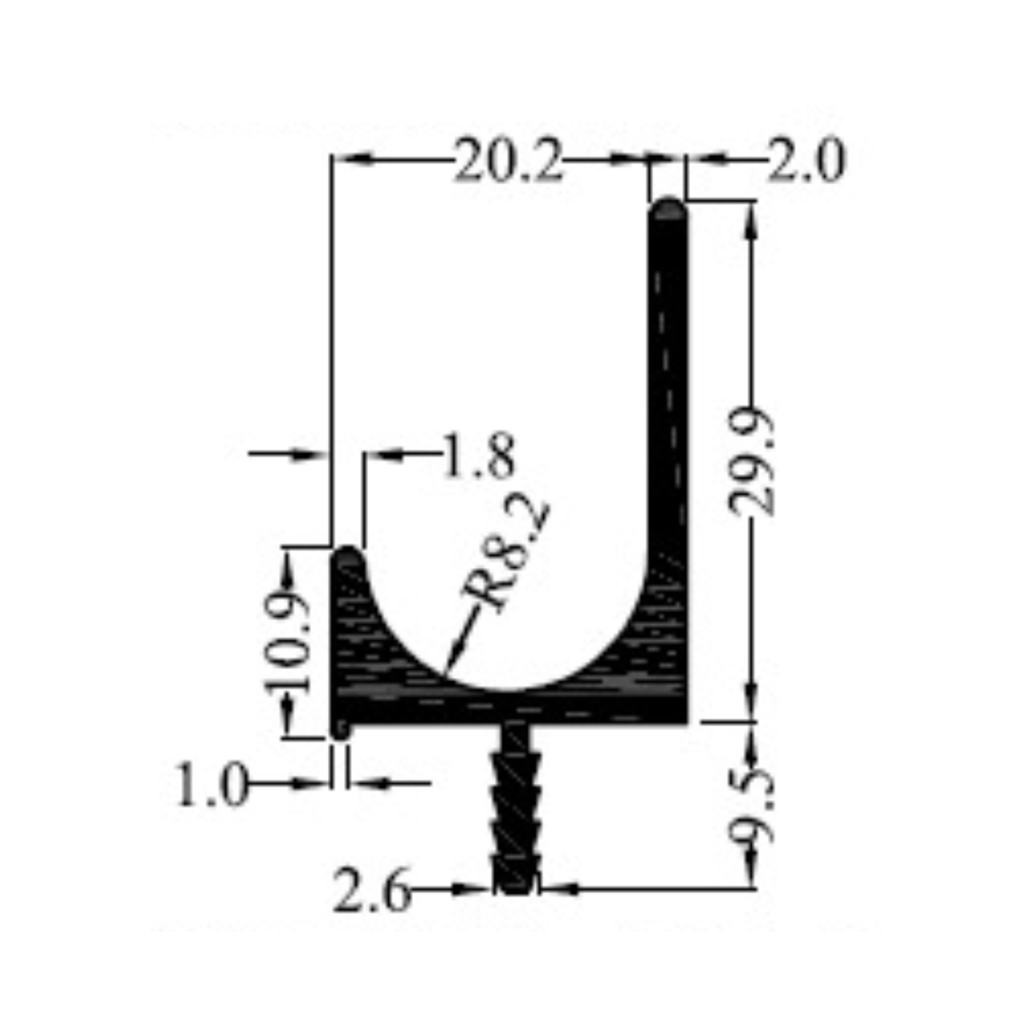 45mm Frame Profile & 4mm Glass